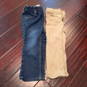 2 pairs old navy size 2t pants